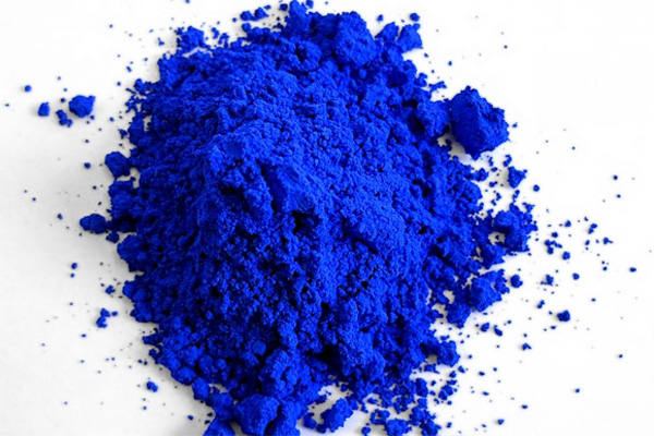 Blue pigment powder